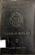 Tafsir Al Bayaan : II