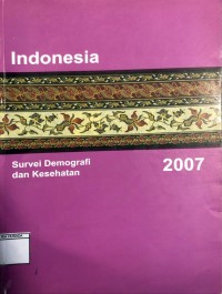 Survei Demografi dan Kesehatan Indonesia 2007