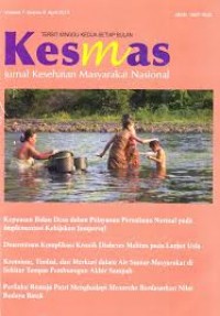 Jurnal Kesehatan Masyarakat Volume 7 Nomor 9 Tahun 2013