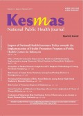 Jurnal Kesehatan Masyarakat Nasional Volume 11 Issue 3 February 2017