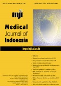 Medical Journal of Indonesia Volume 25 Nomor 1 Tahun 2016