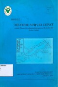 MODUL : METODE SURVEI CEPAT = untuk Dinas Kesehatan Kabupaten/kotamadya