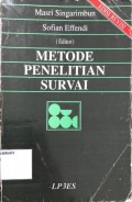 METODE PENELITIAN SURVAI : EDISI REVISI