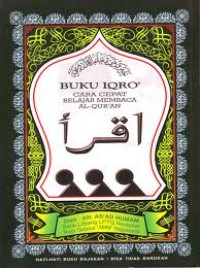 Buku Iqro' : Cara Cepat Belajar Membaca Al-Qur'an