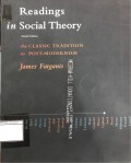 Readings In Social Theory : The Classic Tradition to Post-Modern = Fourth Edition