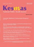 Jurnal Kesehatan Masyarakat Nasional Volume 11 Issue 4 May 2017