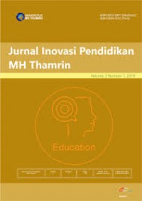 Hubungan Peran Pembimbing Akademik dengan Prestasi Belajar ( Ejournal: Jurnal Inovasi Pendidikan Vol. 3 No. 1 2019)