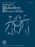 E Jurnal Journal of Midwifery & Women's Health